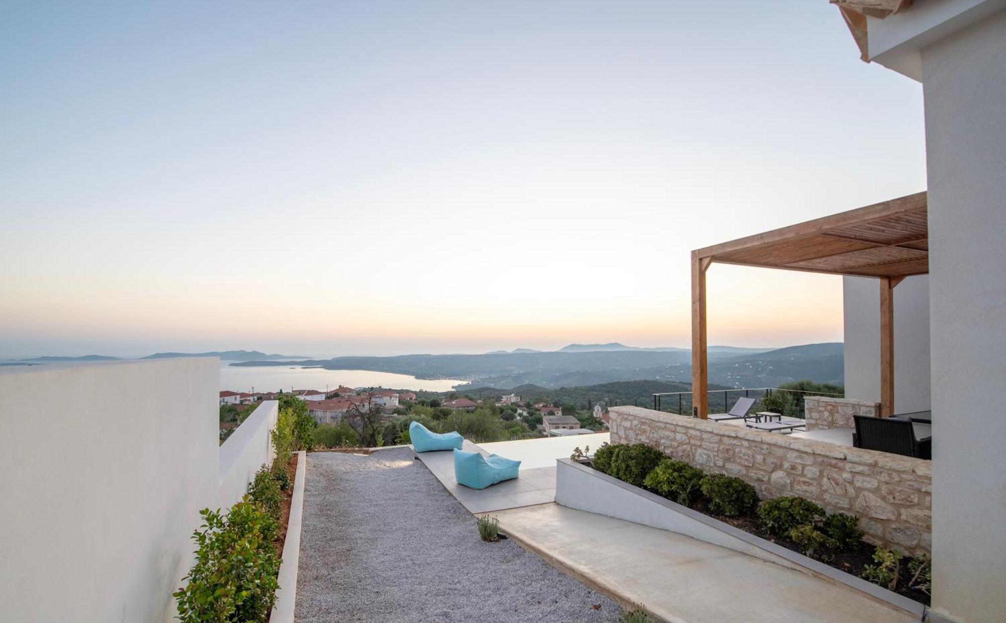 Sunset Luxury Villa Akritokhórion Exteriér fotografie